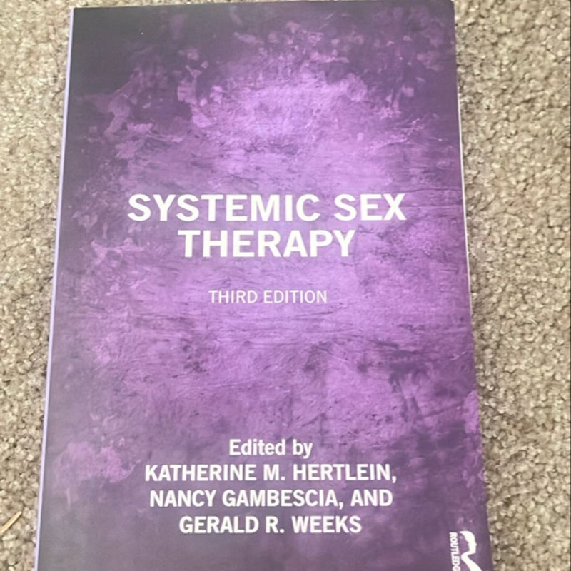 Systemic Sex Therapy