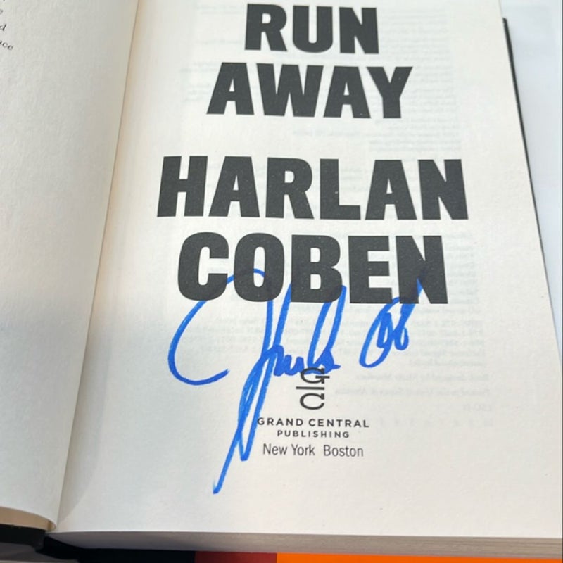 Run Away - signed by the author