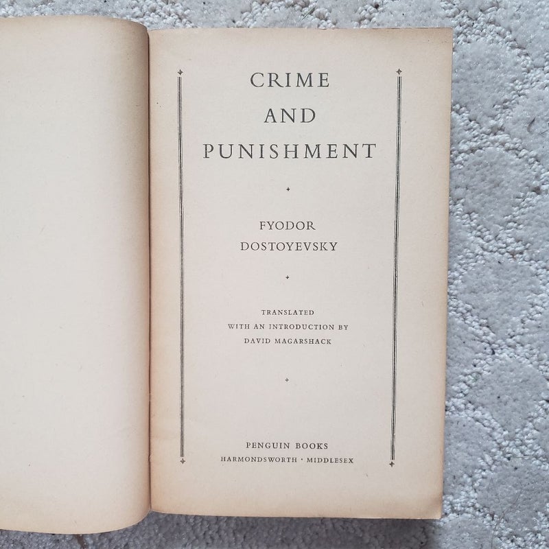 Crime and Punishment (Penguin Books Edition, 1951)
