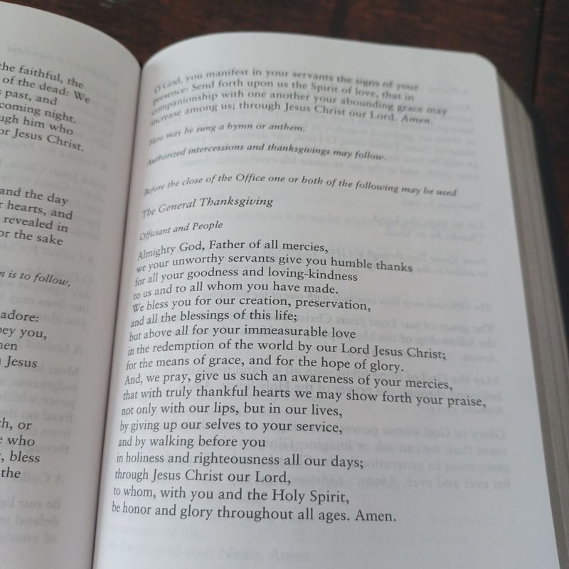 The Book of Common Prayer