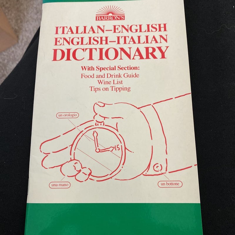 Italian-English, English-Italian dictionary