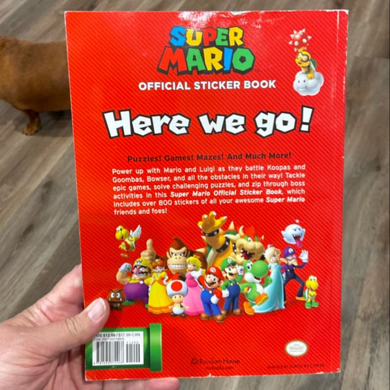 Super Mario Official Sticker Book (Nintendo®)