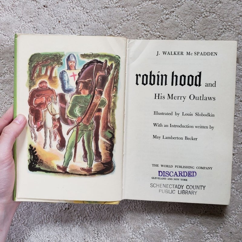 Robin Hood and His Merry Outlaws (Rainbow Classics Edition, 1946)