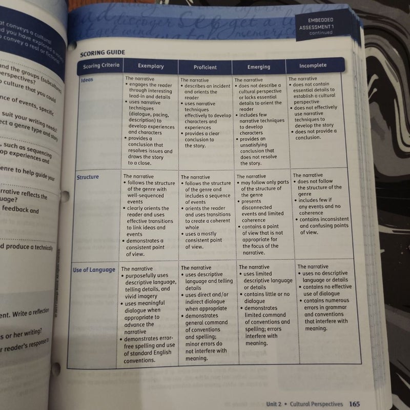 SpringBoard 10th Grade English Language Arts 