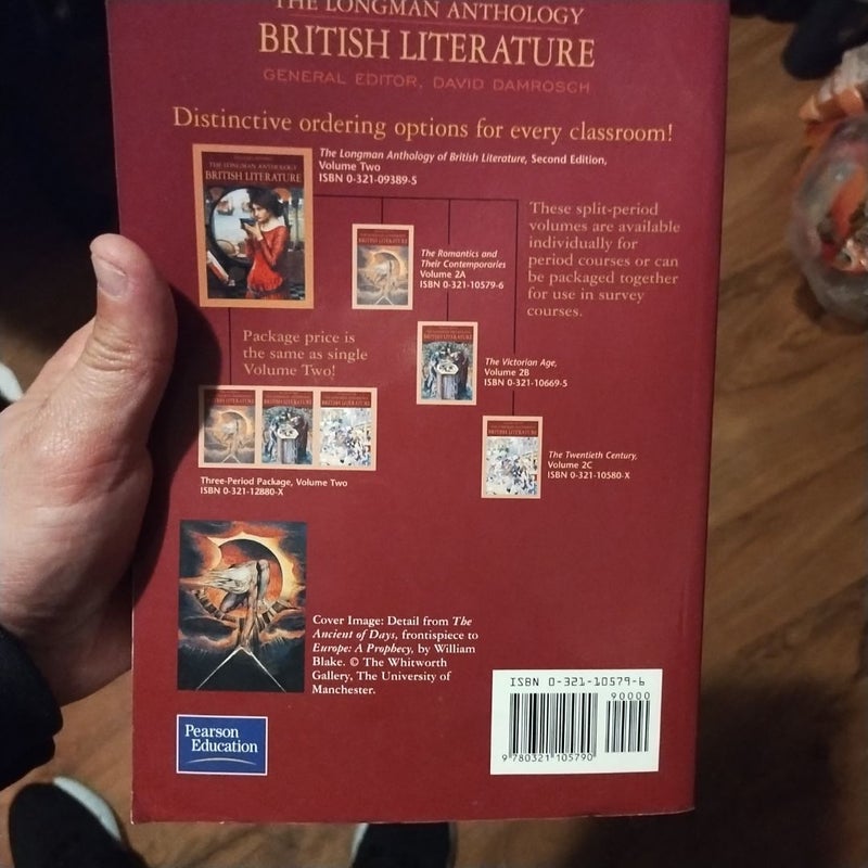 The Longman Anthology of British Literature