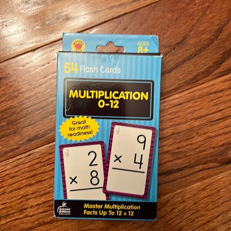 Multiplication Flash Cards