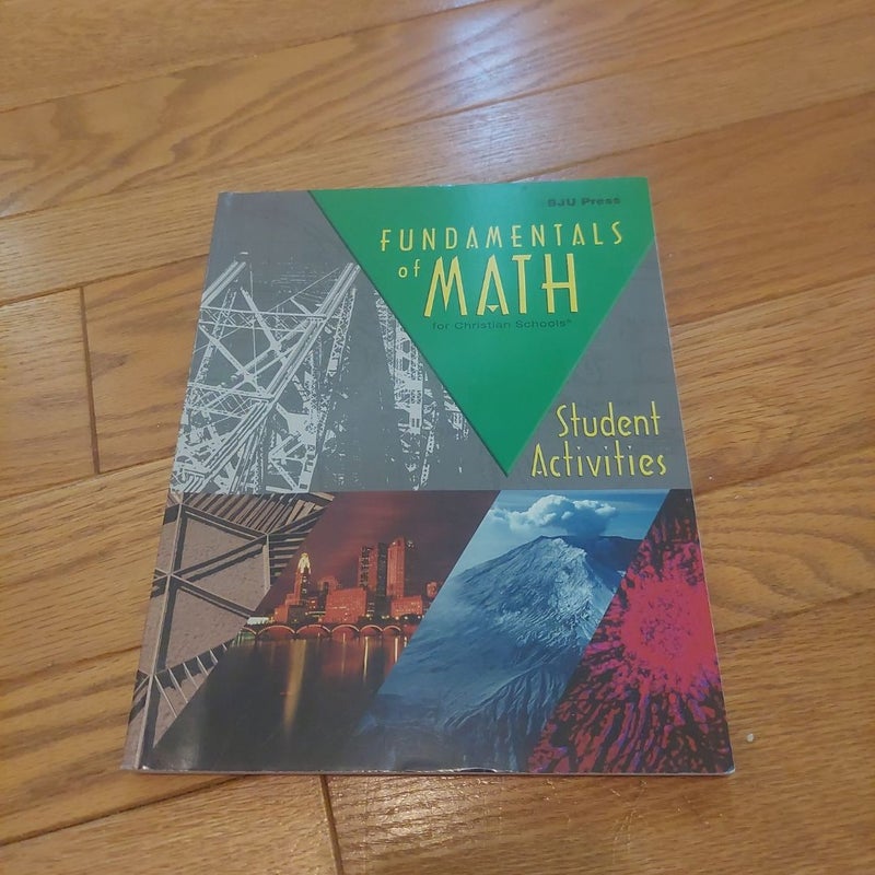 Fundamental of Math Student Activities Book