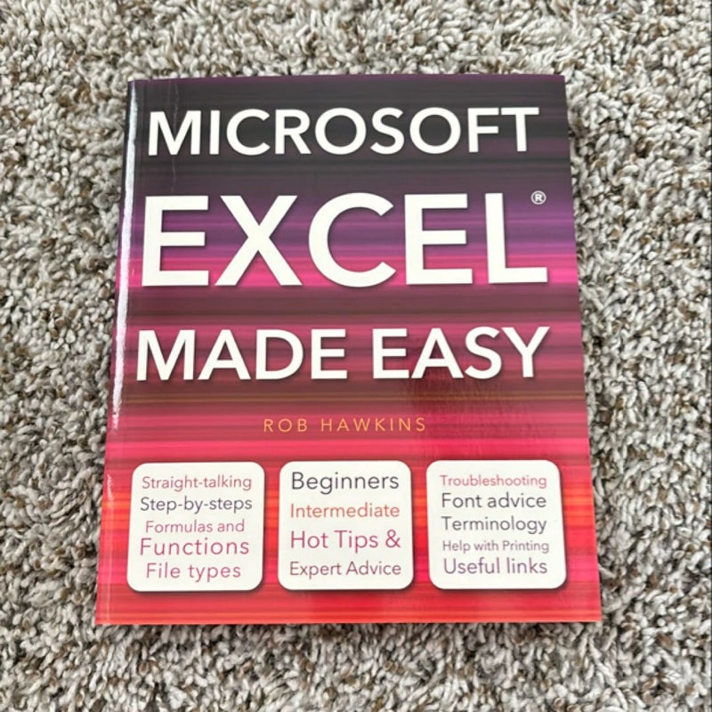 Microsoft Excel Made Easy