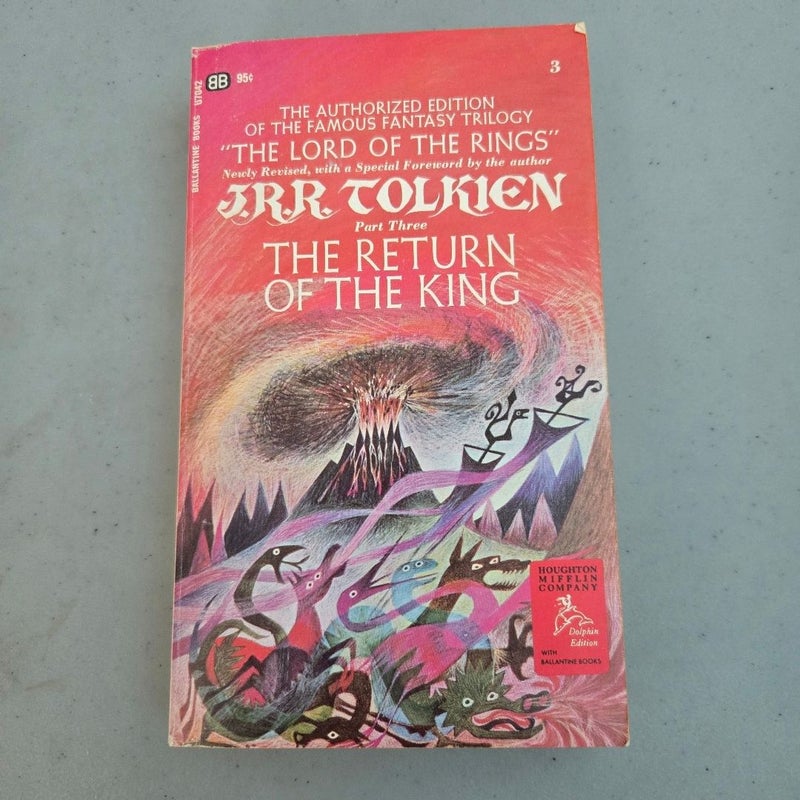 Lord of the Rings Trilogy J.R.R. Tolkien Vintage Ballantine 3 Book Box Set 1972
