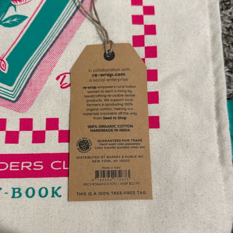 “We Like Them Spicy” Tote Bag - Barnes & Noble Exclusive