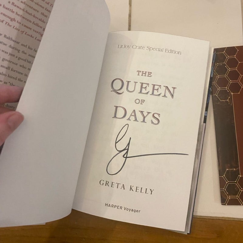 Litjoy Exclusive Signed “The Queen of Days”