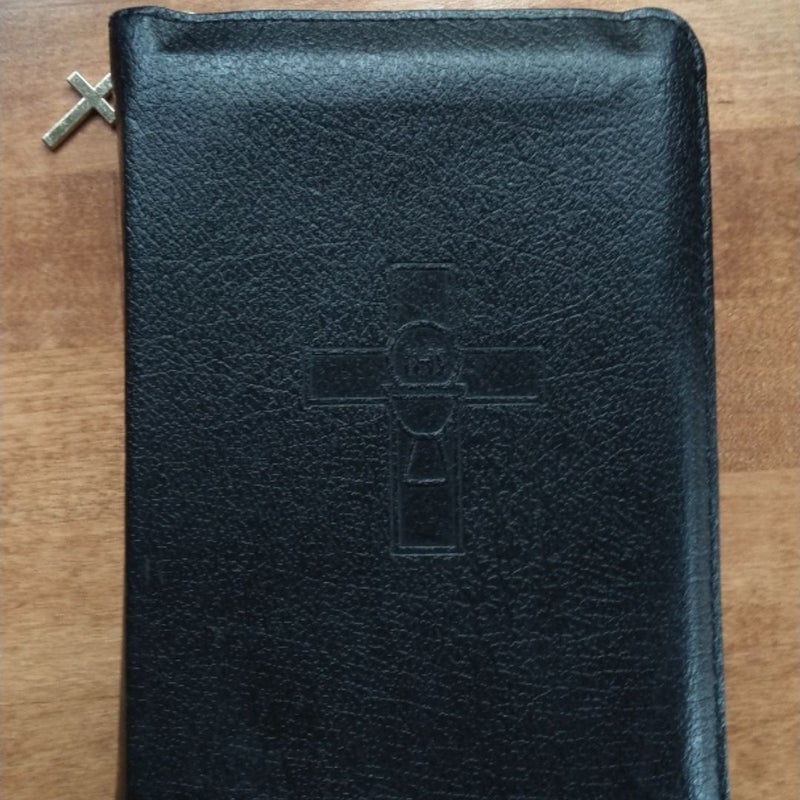 St Joseph Weekday Missal zipper leather