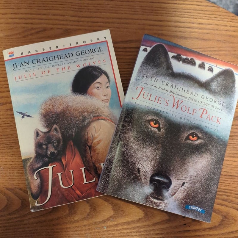 Julie's Wolf Pack & sequel Julie *BUNDLE*