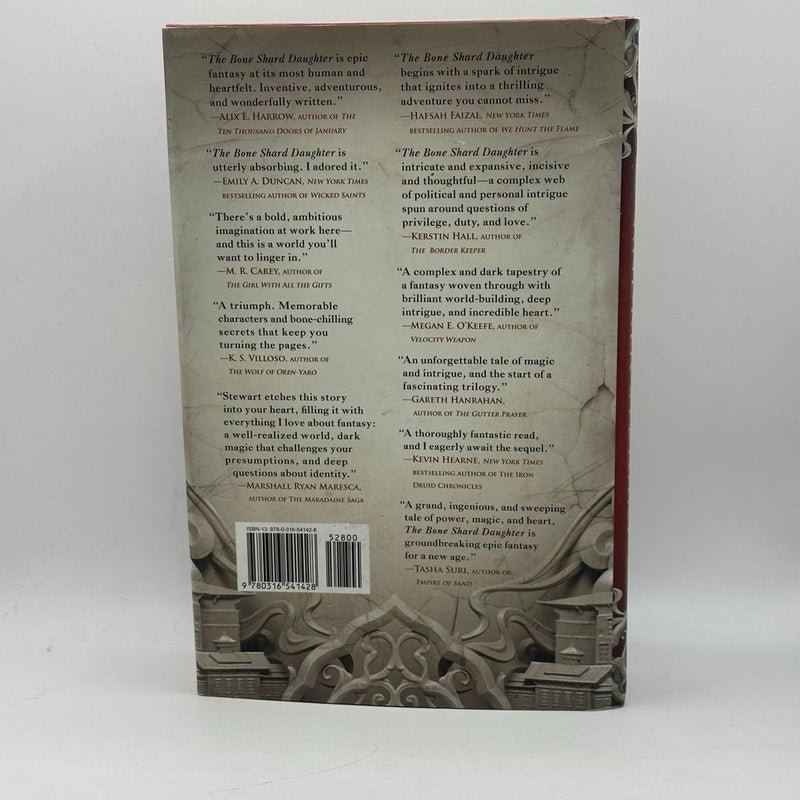 The Bone Shard Daughter (1st edition 1st print)