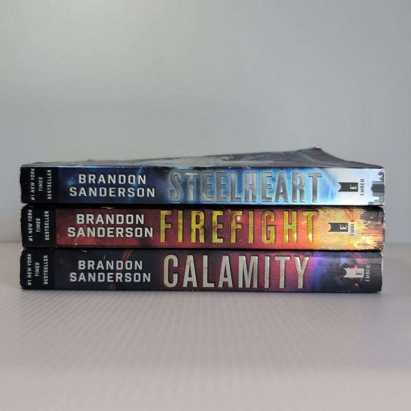 *THE RECKONERS 1-3* Steelheart, Firefight, Calamity