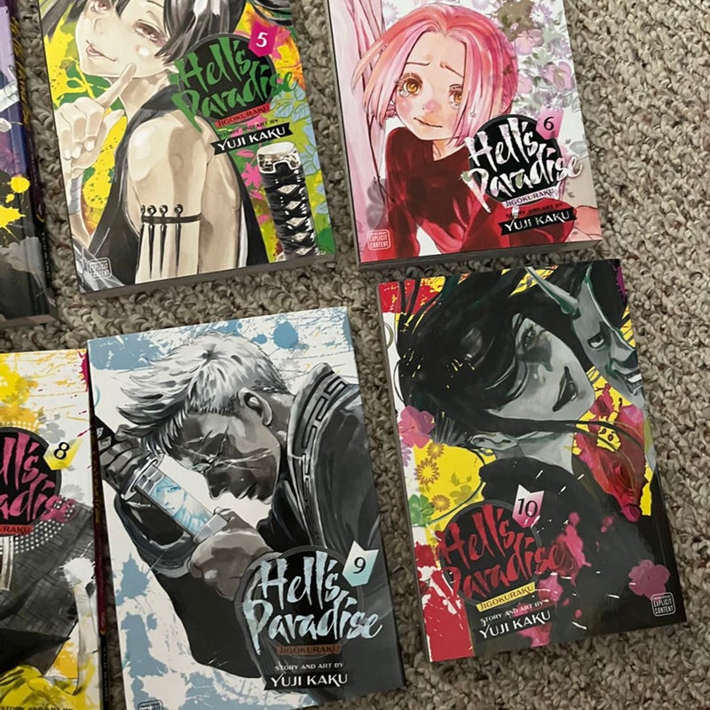 1-10 hells paradise manga