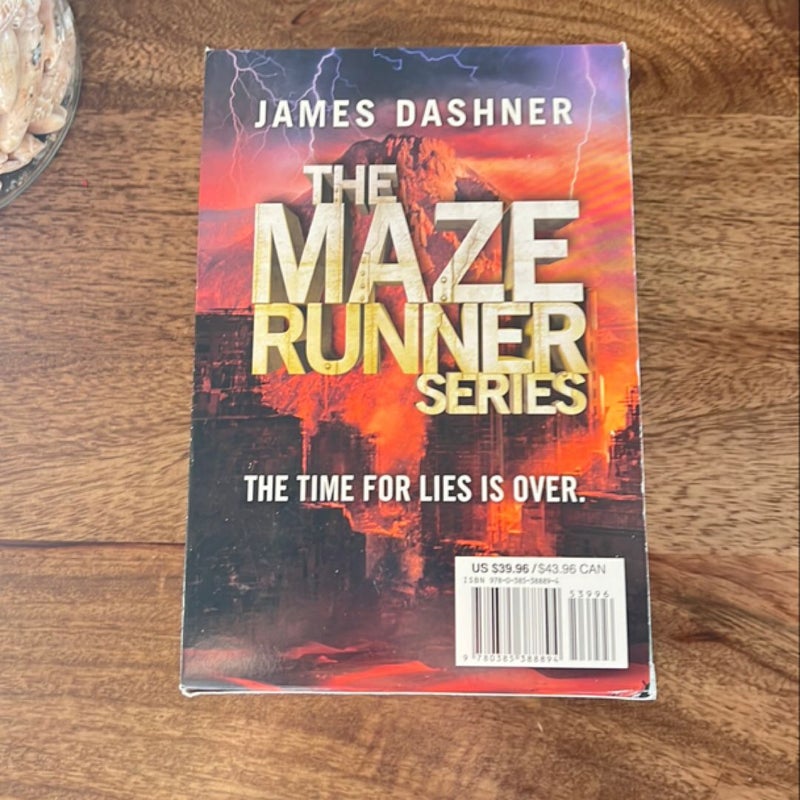 The Maze Runner Series (4-Book)