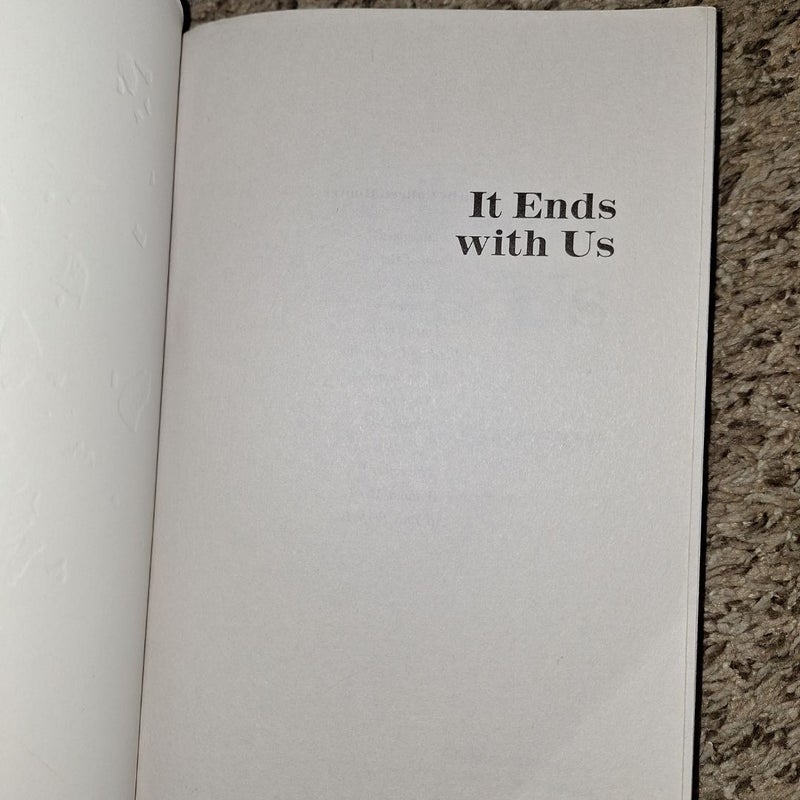 It Ends with Us