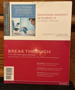 Educational Assessment of Students, Pearson EText -- Access Card