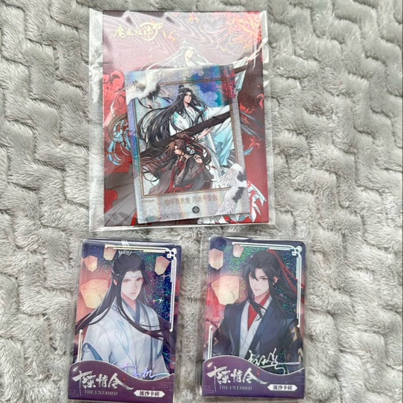 The Untamed / MDZS Acrylic Block Set & Polaroid 