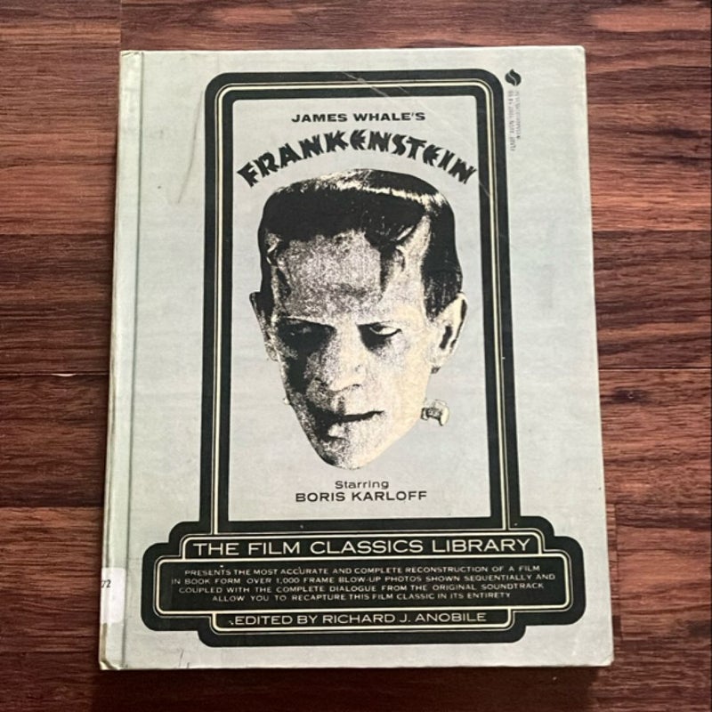 Frankenstein photo book