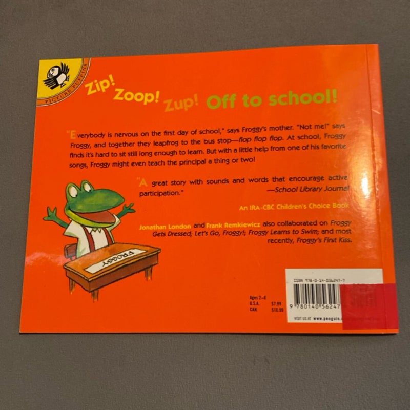 Froggy Goes to School