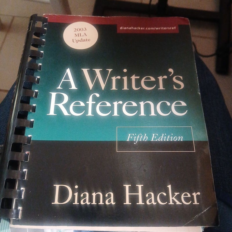 A Writer's Reference