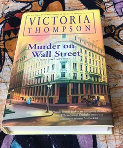 1st printing * Murder on Wall Street