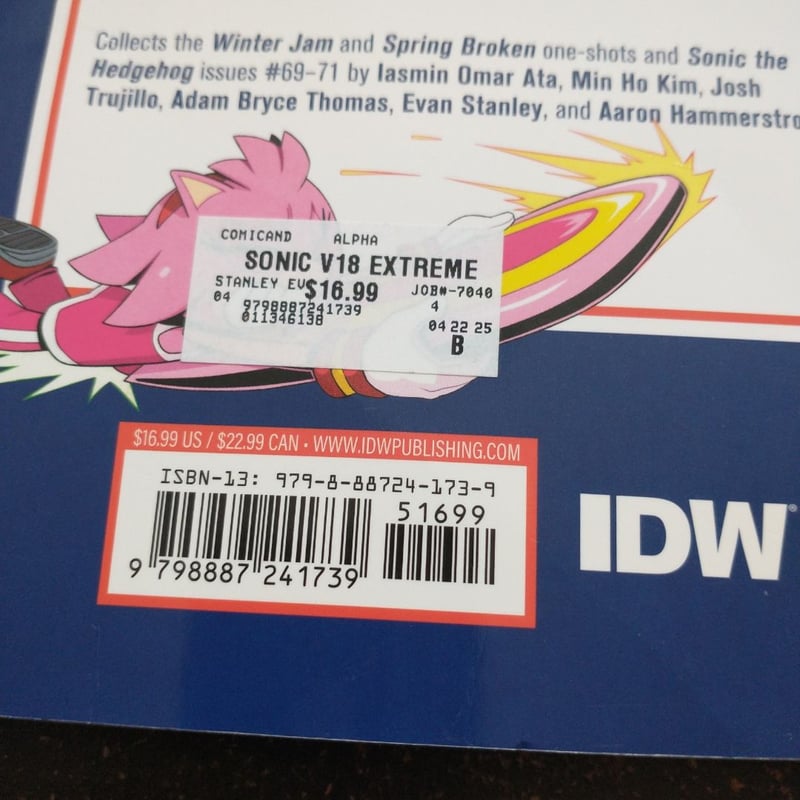 Sonic the Hedgehog, Vol. 18: Extreme Competition