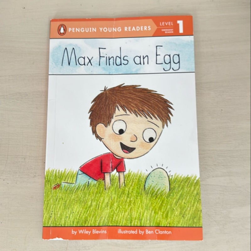 Max Finds an Egg