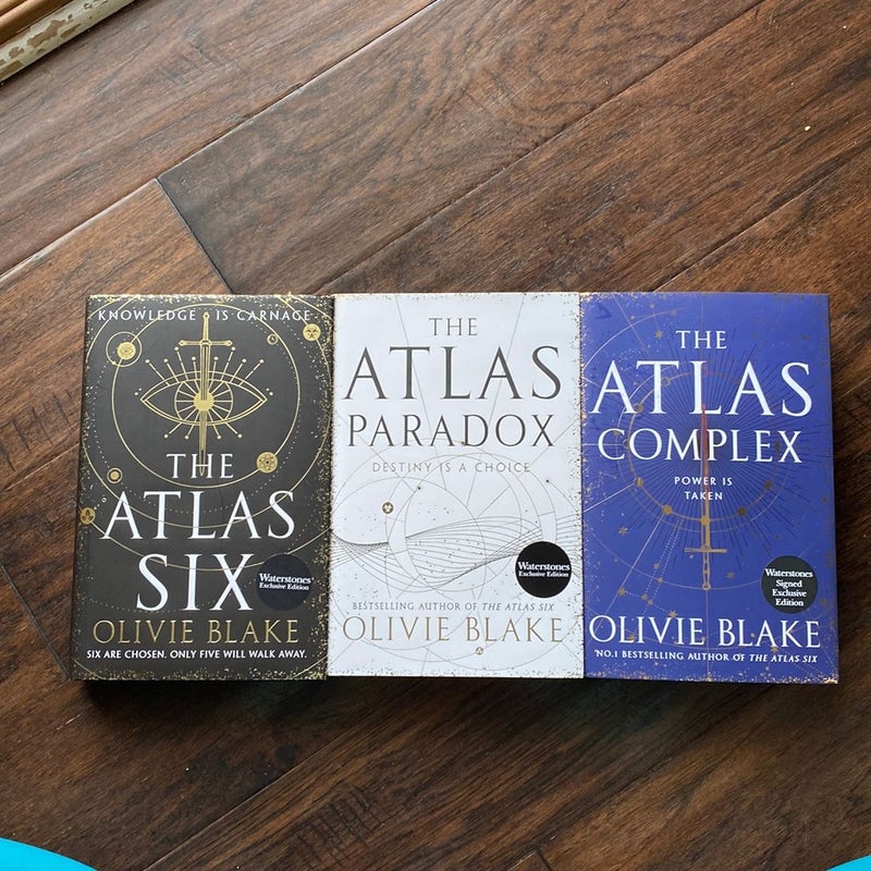 Shops Waterstones Exclusive The Atlas Six and The Atlas Paradox