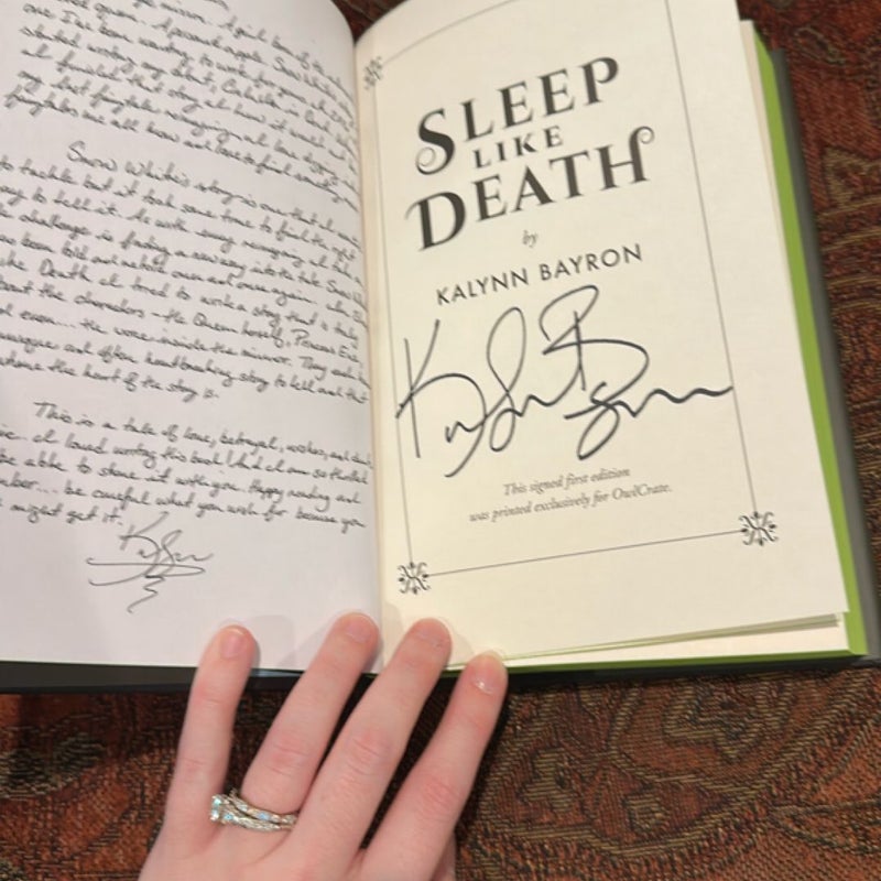 Sleep Like Death (Owlcrate)