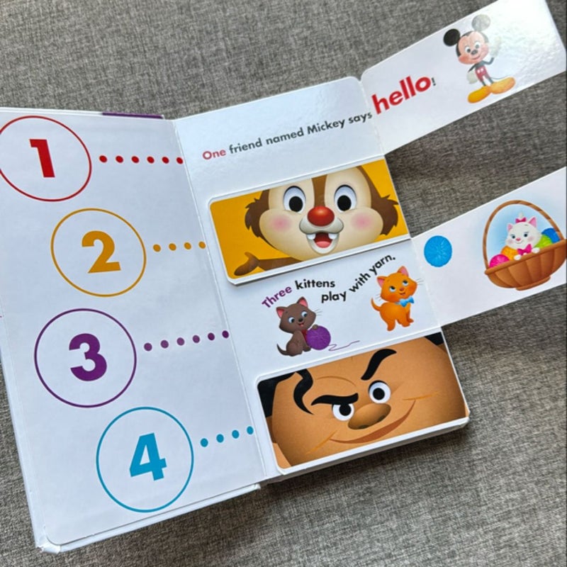 Disney Baby: My 123s (Boardbook)