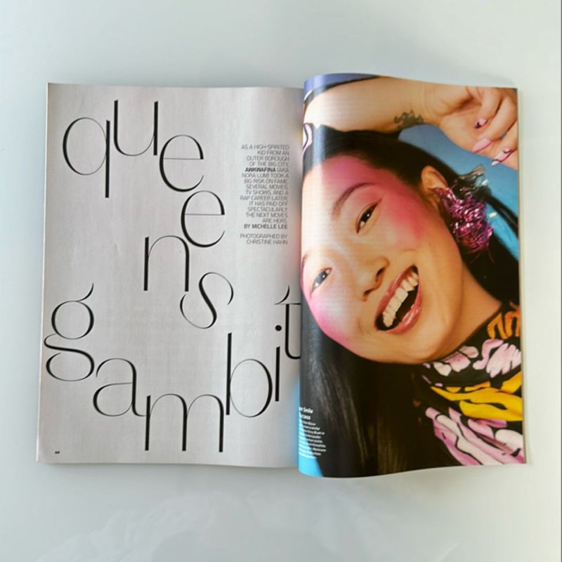 Allure USA magazine. June/July 2021 Issue. Awkwafina takes the world by storm.