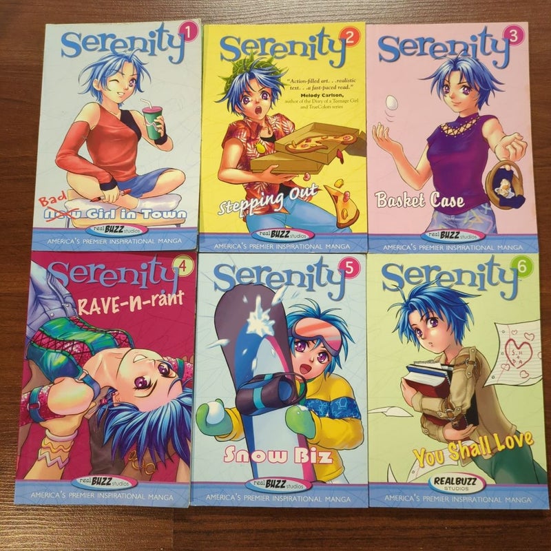 Serenity comic volumes 1-6