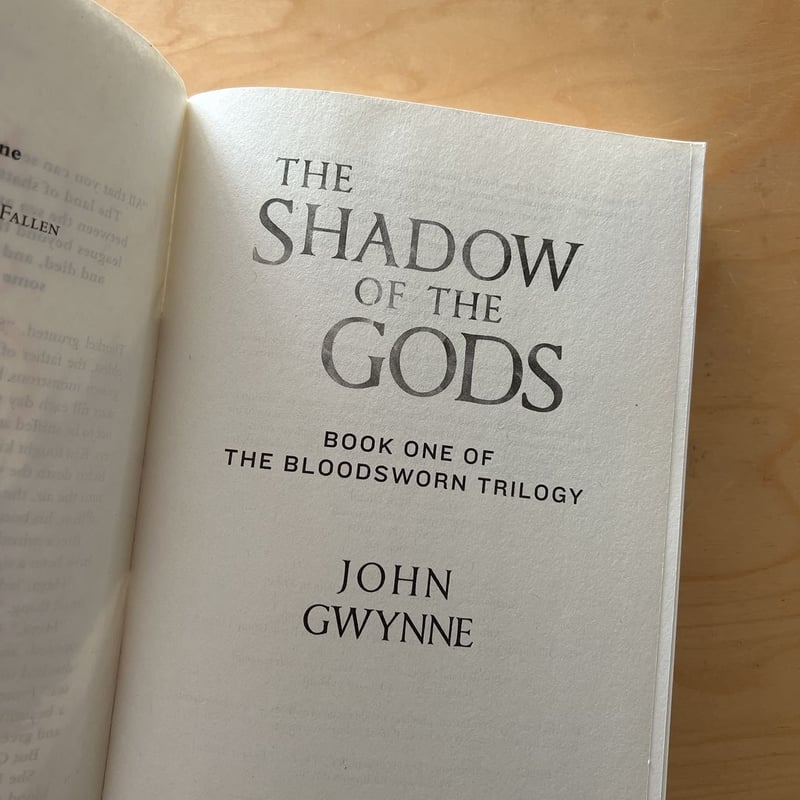 The Shadow of the Gods