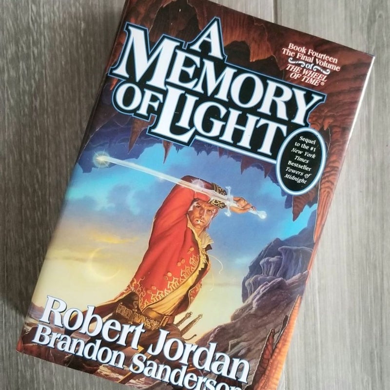 SIGNED 2012 WHEEL OF TIME A MEMORY OF LIGHT BOOK #14 ROBERT JORDAN 1ST ED. MINT!
