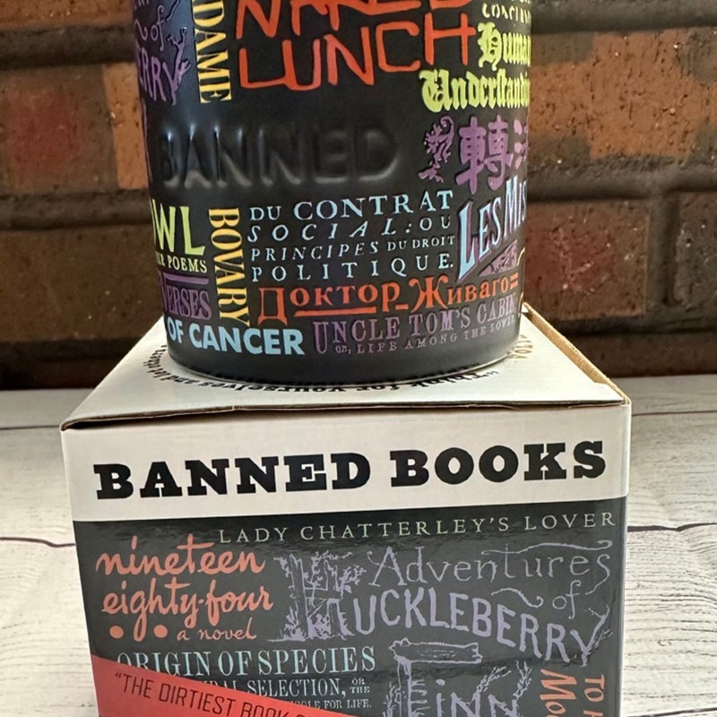 Banned Books Cozy Mug