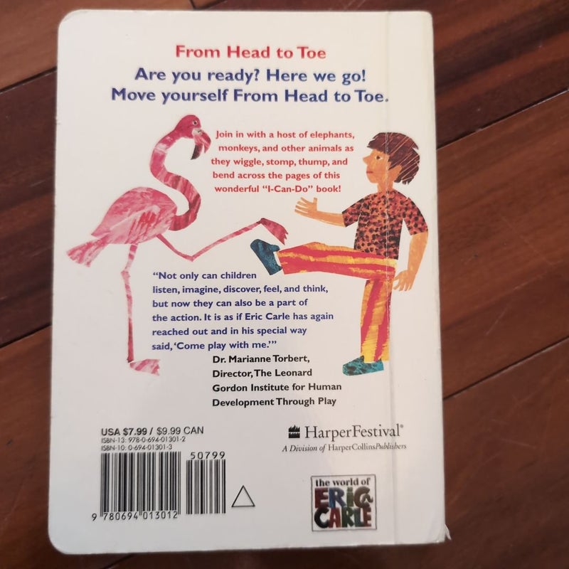 From Head to Toe Board Book