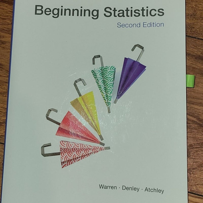 Beginning Statistics 2nd edition 