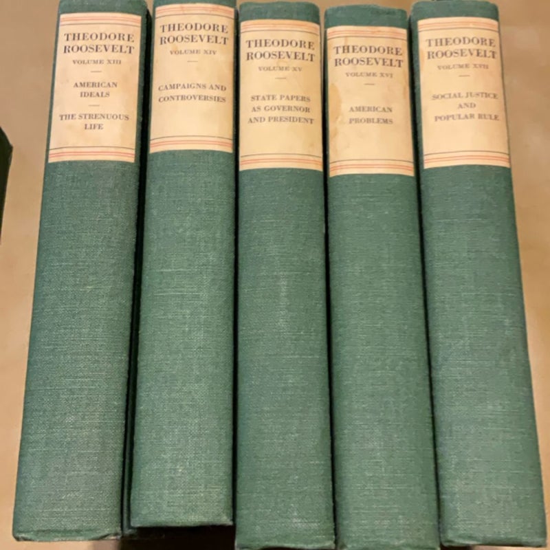 Theodore Roosevelt writings series