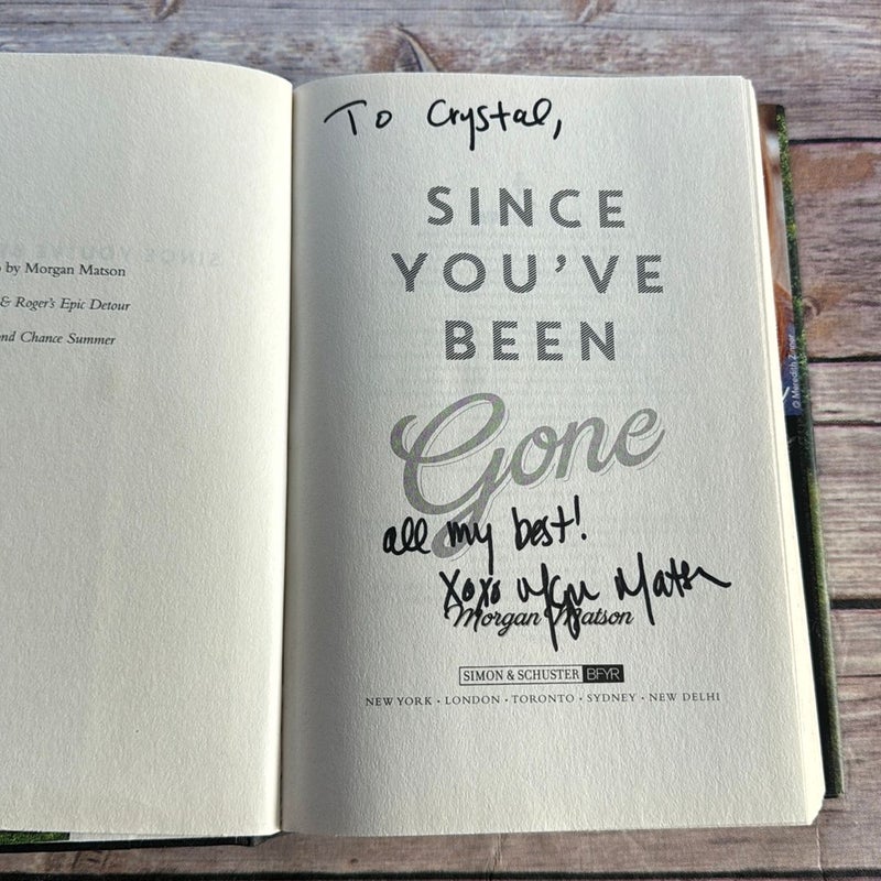 Since You've Been Gone-Signed Copy