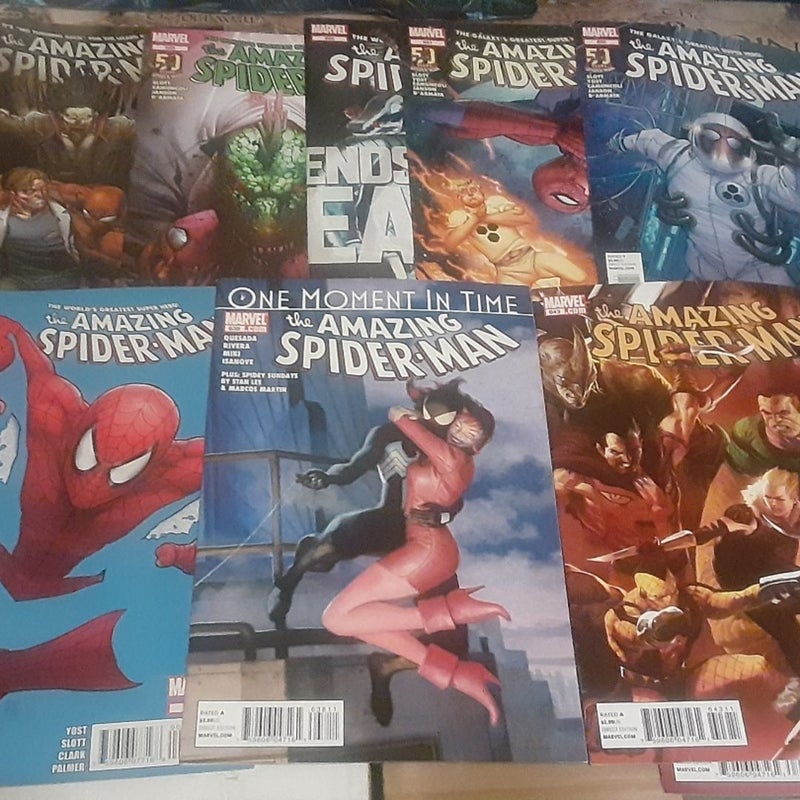 Amazing Spider-Man 638,643,679,679.1, 680,681,682,688,689