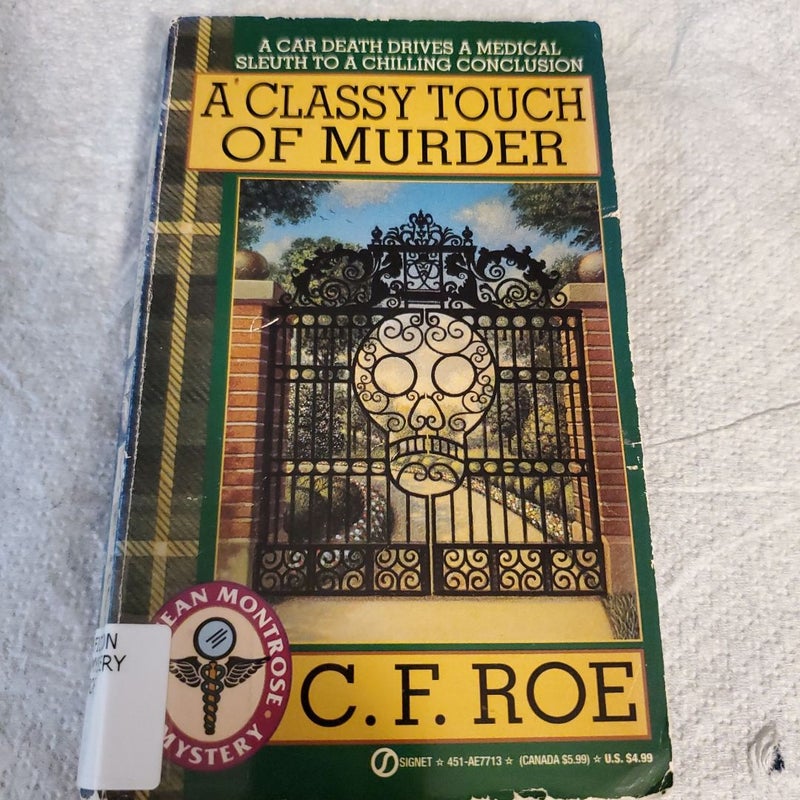 A Classy Touch of Murder