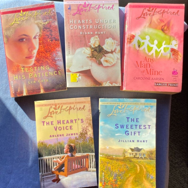 Inspirational Romance Book Lot