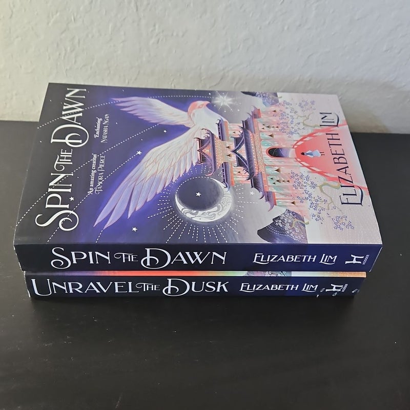 Unravel the Dusk & Spin the Dawn セット The Blood of Stars Duology - Spin the Dawn and Unravel the