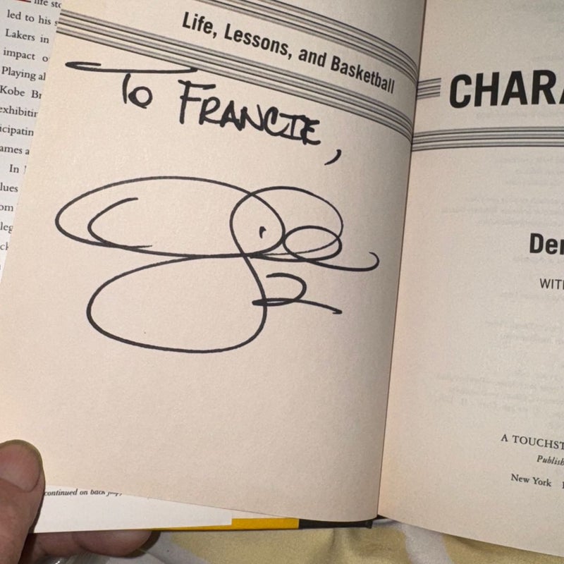 CHARACTER DRIVEN SIGNED