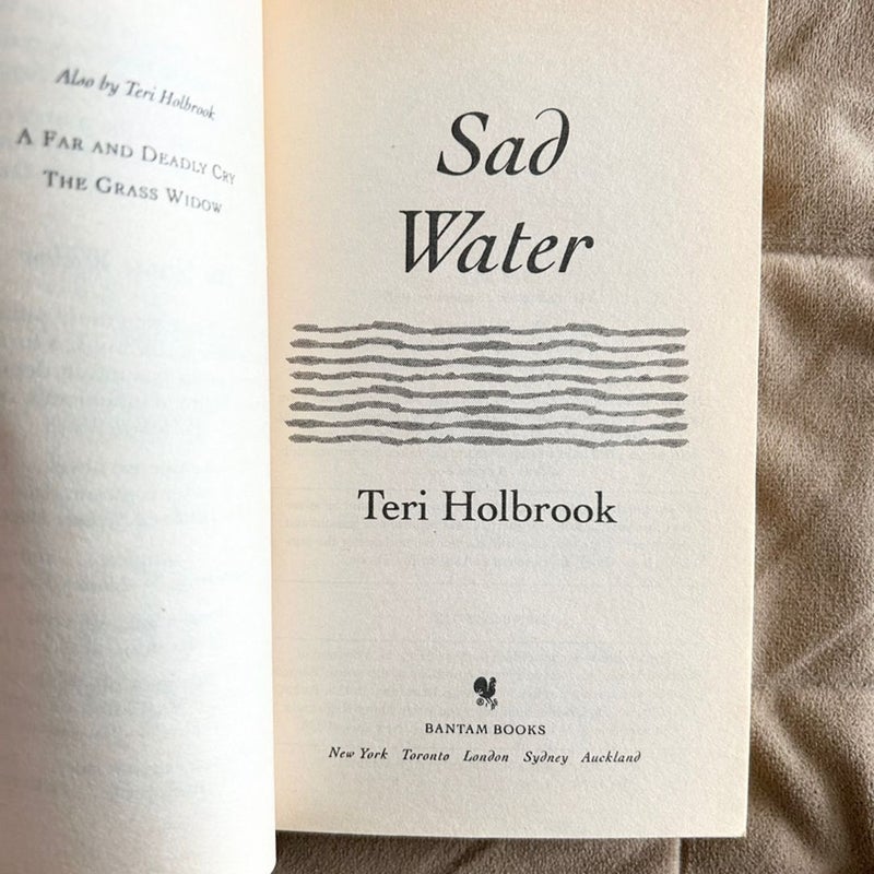 Sad Water  2044