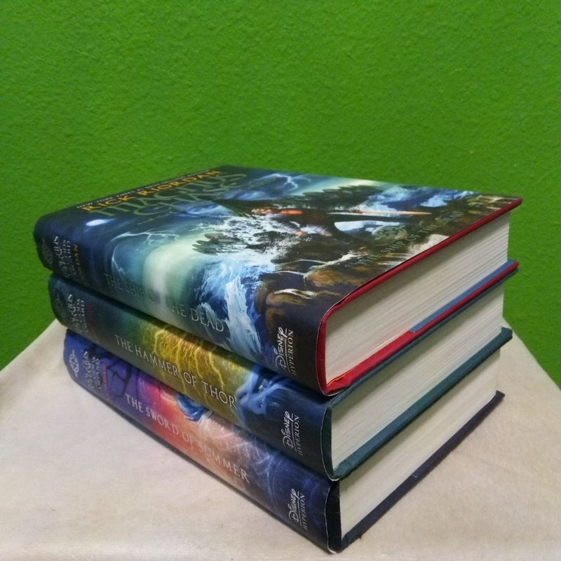 Magnus Chase and the Gods of Asgard Hardcover Boxed Set (Magnus Chase and the Gods of Asgard)