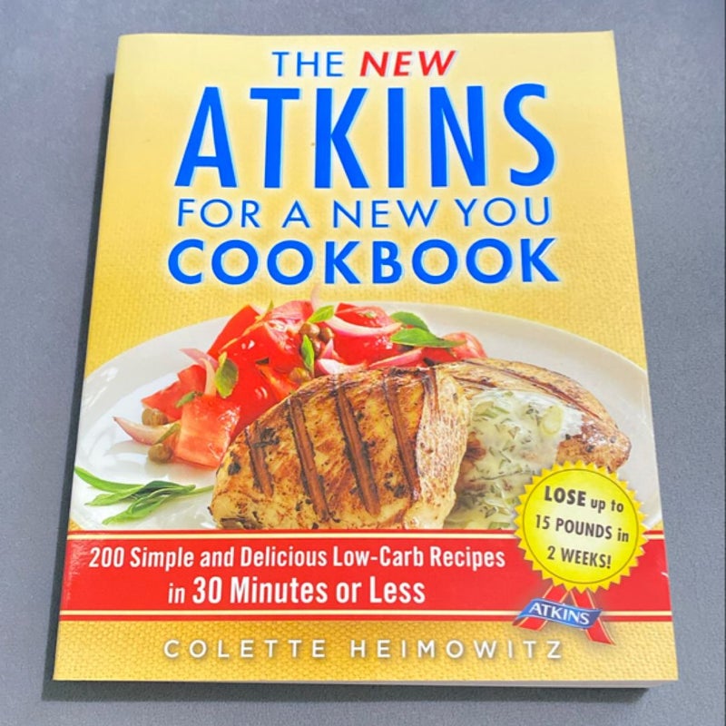 The New Atkins for a New You Cookbook